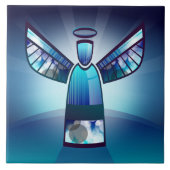 Blue Angel Fliese (Vorderseite)