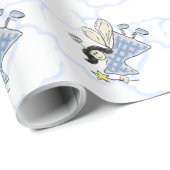 Blue Angel Geschenkpapier (Rolleneckpunkt)