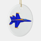 Blue Angel Keramikornament (Rechts)
