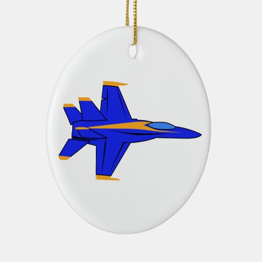 Blue Angel Keramikornament (Rechts)
