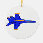 Blue Angel Keramikornament (Vorne)