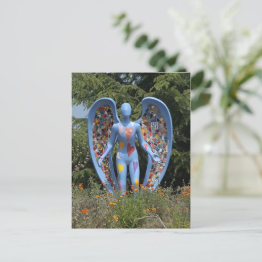 Blue Angel Postcard Postkarte (Stehend Vorderseite)