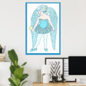 Blue Angel Poster (Heimbüro)
