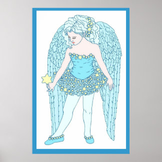 Blue Angel Poster
