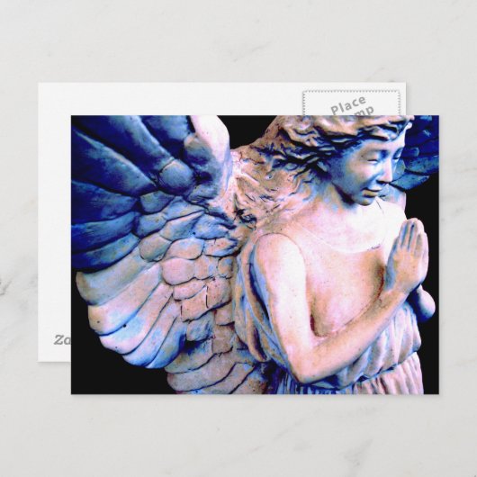 Blue Angel Postkarte (Vorne/Hinten)