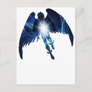 BLUE ANGEL POSTKARTE