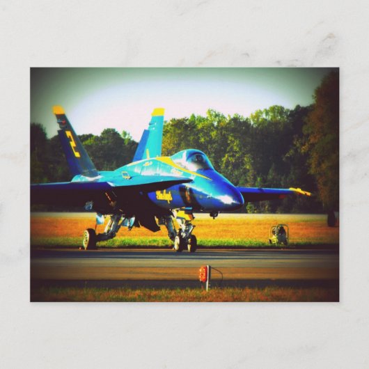 Blue Angel Postkarte (Vorderseite)