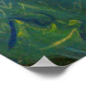 Blue Angel Print Poster (Ecke)