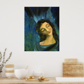 Blue Angel Print Poster (Küche)