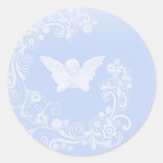 Blue Angel Runder Aufkleber