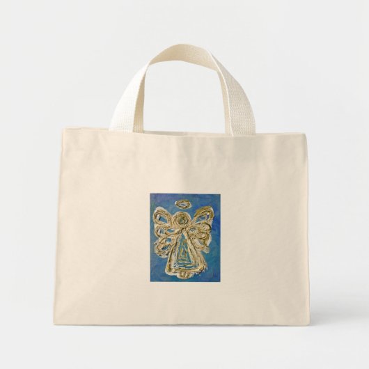 Blue Angel Tote Bag Mini Stoffbeutel (Vorne)