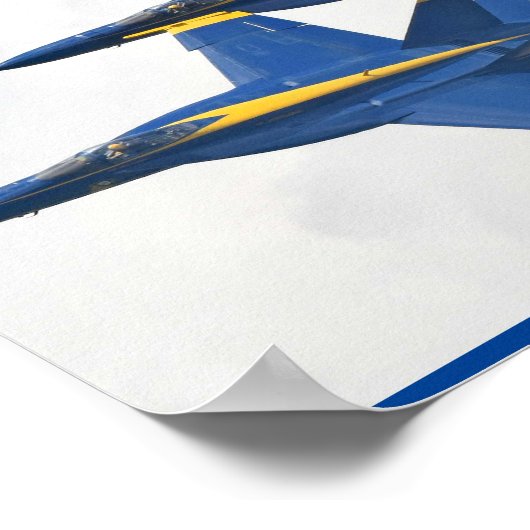 Blue Angels 2 Poster (Ecke)