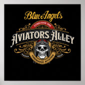 Blue Angels - Aviators Alley Small Poster (Vorne)