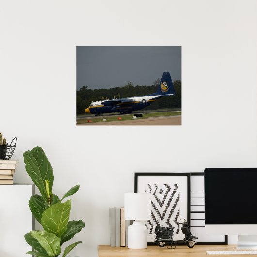 Blue Angels' C-130 "Fat Albert". Poster (Heimbüro)