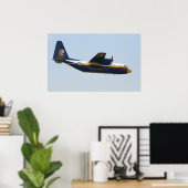 Blue Angels C-130 - Fat Albert Poster (Heimbüro)