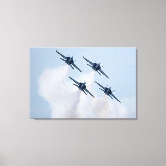 Blue Angels Canvas Print Leinwanddruck (Vorderseite)