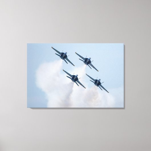 Blue Angels Canvas Print Leinwanddruck (Vorderseite)
