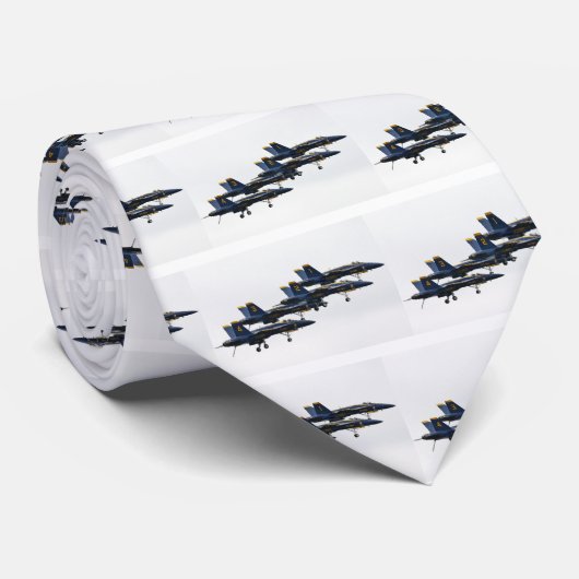 Blue Angels Display Krawatte (Gerollt)