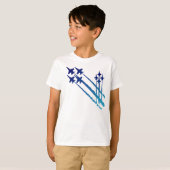 Blue Angels Double Diamonds Kids T - Shirt (Vorne ganz)