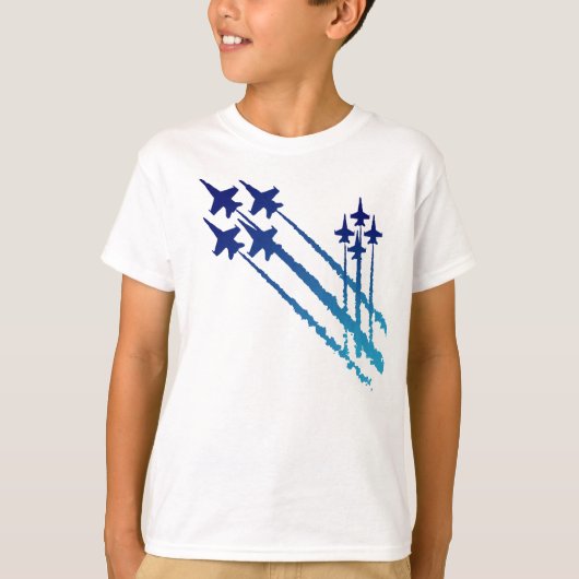 Blue Angels Double Diamonds Kids T - Shirt (Vorderseite)