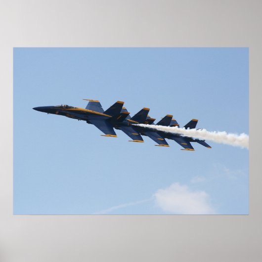 Blue Angels FA-18 Poster (Vorne)