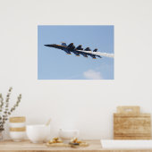 Blue Angels FA-18 Poster (Küche)