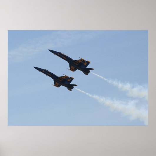 Blue Angels FA-18 Poster (Vorne)