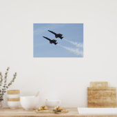 Blue Angels FA-18 Poster (Küche)