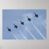 Blue Angels FA-18 Poster (Vorne)