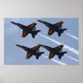 Blue Angels FA-18 Poster (Vorne)
