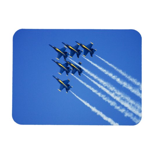 Blue Angels Flyby während der Fleet Week 2006 Magnet (Horizontal)