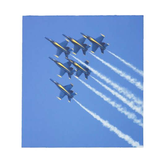 Blue Angels Flyby während der Fleet Week 2006 Notizblock (Vorderseite)