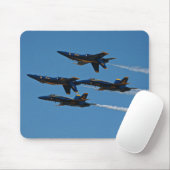 Blue Angels Four Ship Formation Mousepad (Mit Mouse)