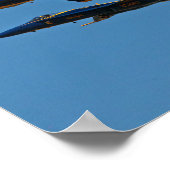 Blue Angels Four Ship Formation Poster (Ecke)