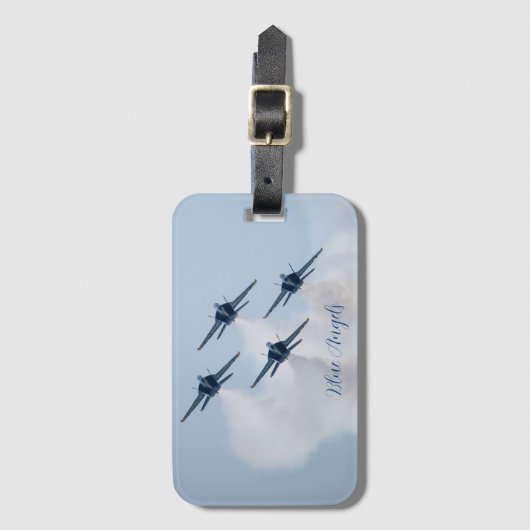Blue Angels Gepäcktag Gepäckanhänger (Vorderseite Vertikal)
