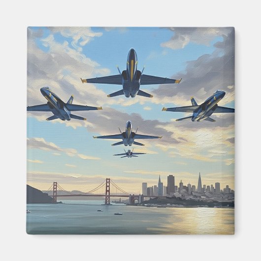 Blue Angels in San Francisco Magnet (Vorne)