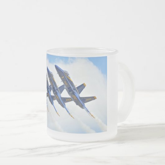 Blue Angels Kaffee Tasse (VorderseiteRechts)