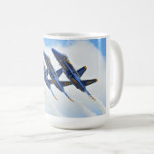 Blue Angels Kaffee Tasse (VorderseiteRechts)