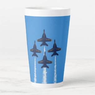 Blue Angels Latte Tasse