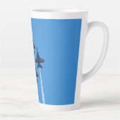 Blue Angels Latte Tasse (Rechts)