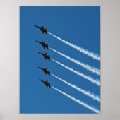 Blue Angels Line Abreast Formation Poster (Vorne)