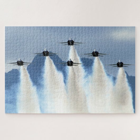 Blue Angels Pensacola Florida Air Show Puzzle (Horizontal)