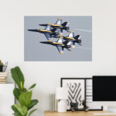 Blue Angels Pensacola Florida Poster (Heimbüro)