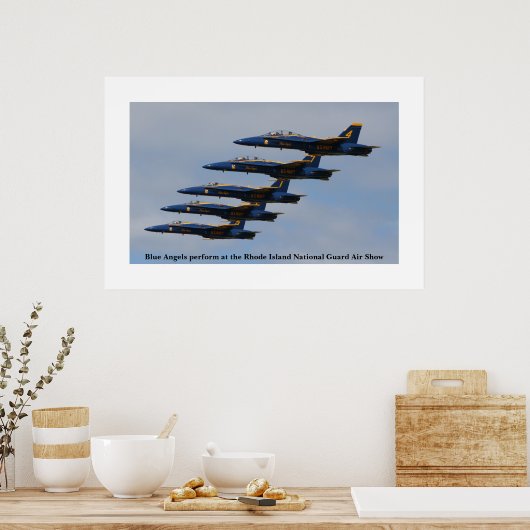Blue Angels Poster (Küche)