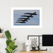 Blue Angels Poster (Heimbüro)