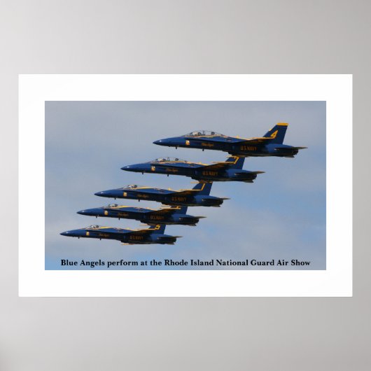 Blue Angels Poster (Vorne)