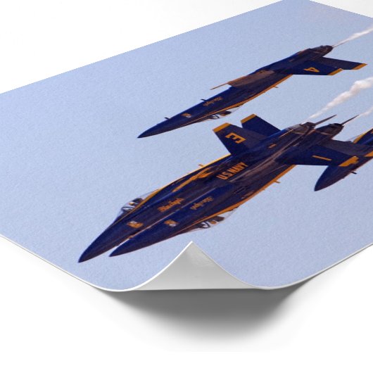 Blue Angels Poster (Ecke)