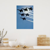 Blue Angels Poster (Küche)