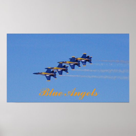 Blue Angels Poster (Vorne)