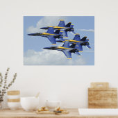 Blue Angels Poster (Küche)
